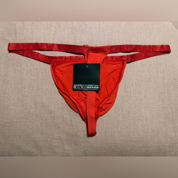Andrew Christian Lust Modal Thong, 2xl - Picture 2 of 3